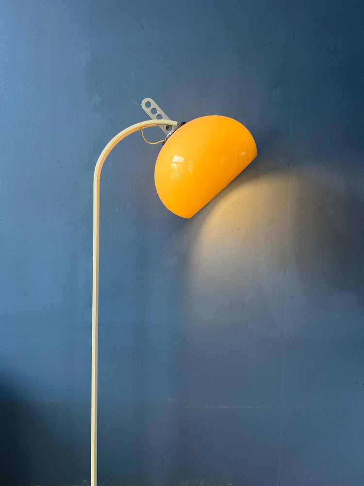 White Mushroom Space Age Floor Lamp by Dijkstra