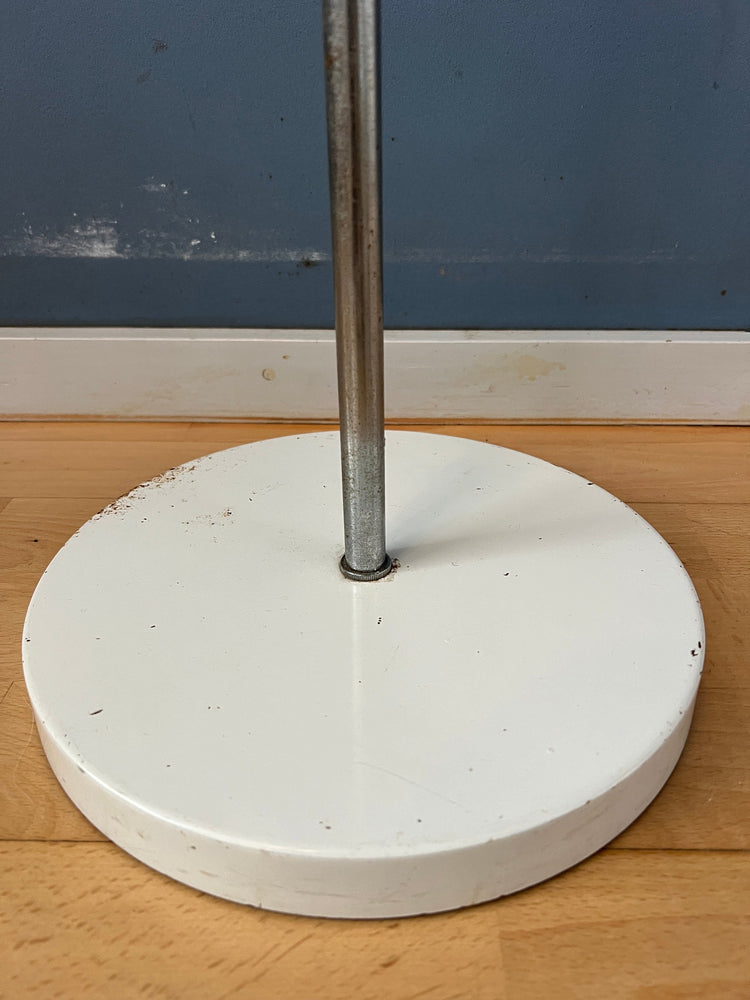Purple Mid Century Swivel Arm Eyeball Floor Lamp