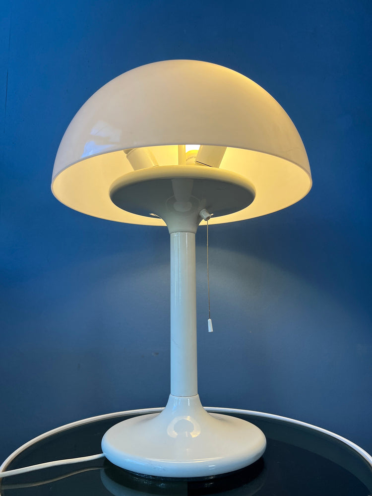 Dijkstra White Space Age Mushroom Table Lamp