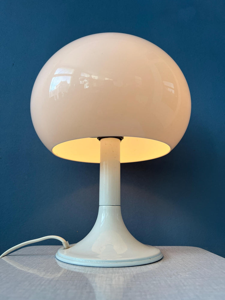 Vintage Mid Century Mushroom Table Lamp by Dijkstra