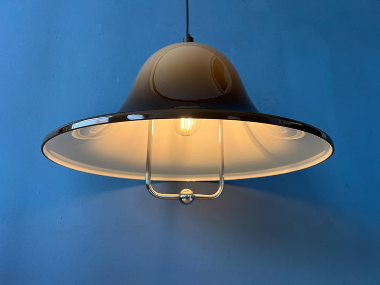 Dijkstra Pendant Lamp - Space Age Hanging Lamp - Plexiglass Light Fixture - Acrylic Glass Lamp