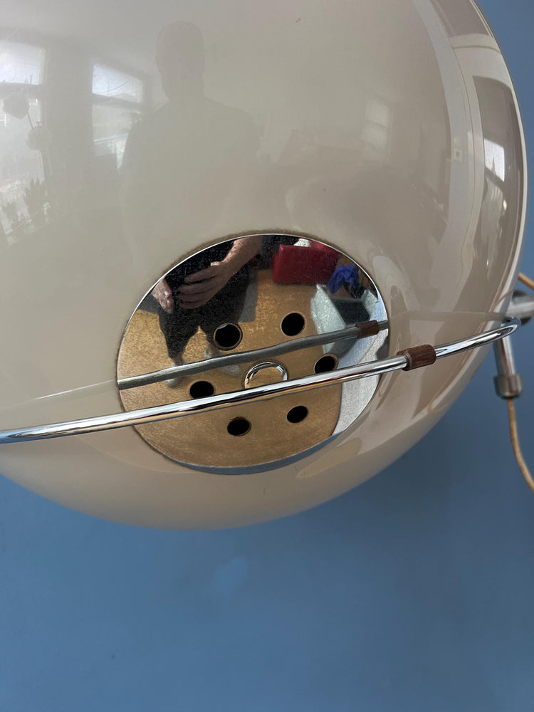 Mid Century Space Age Mushroom Arc Floor Lamp by GEPO