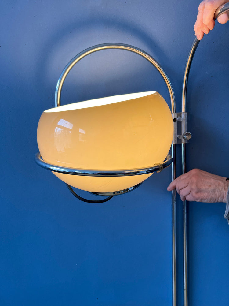 GEPO Space Age Double Arc Mushroom Wall Lamp