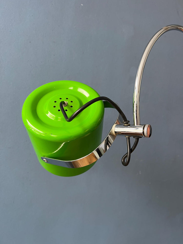 Anvia Wall Lamp - Space Age Wall Sconce - Green Light Fixture - Arc Lamp
