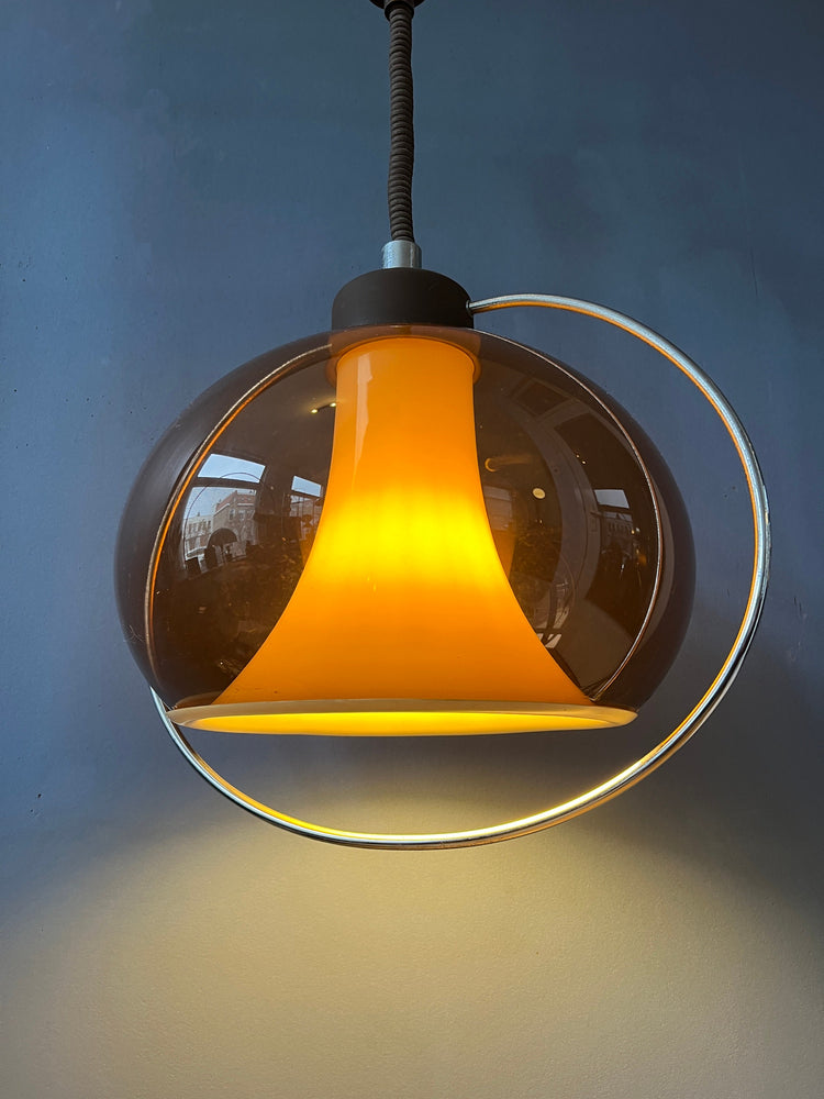 Rare Dijkstra Space Age Pendant Lamp