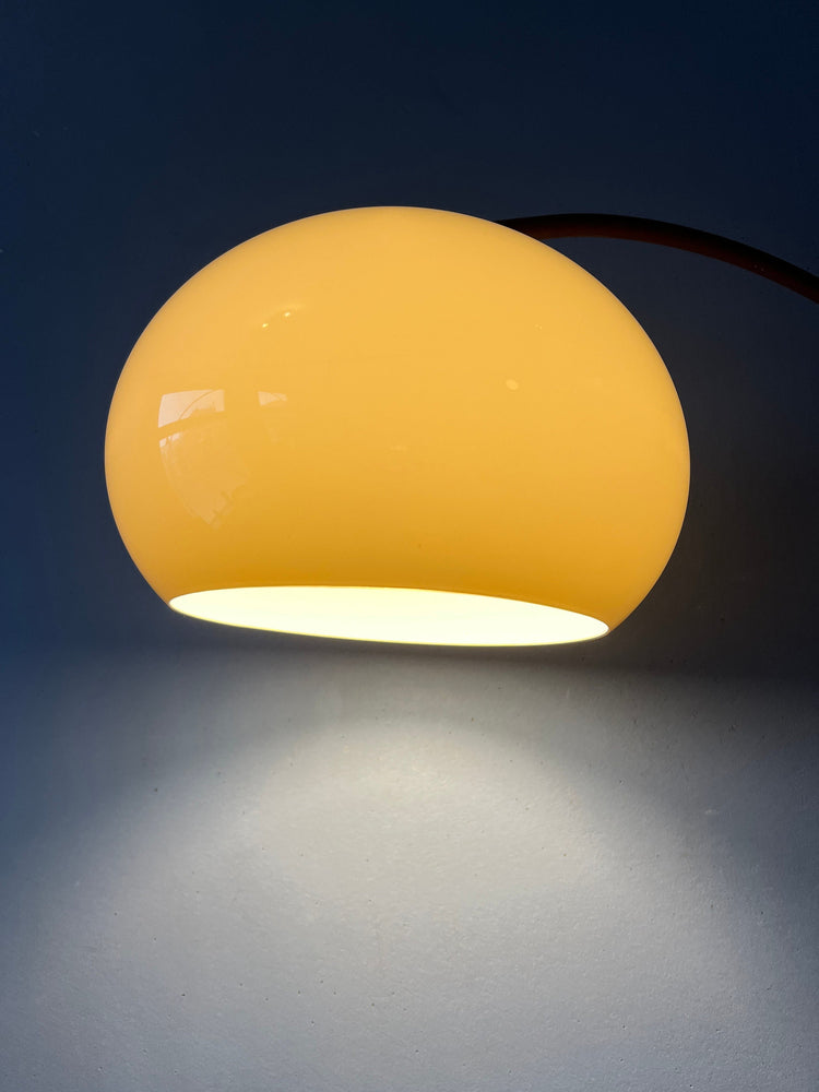 Mid Century Dijkstra Space Age Mushroom Arc Wall Lamp