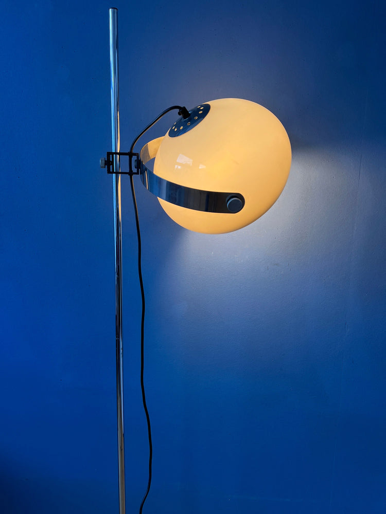 Vintage Dijkstra Space Age Mushroom Floor Lamp