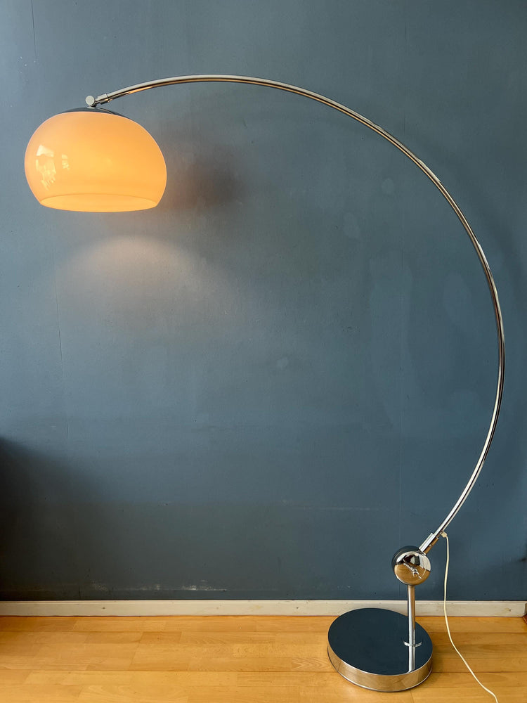 Mid Century Goffredo Reggiani Space Age Arc Floor Lamp