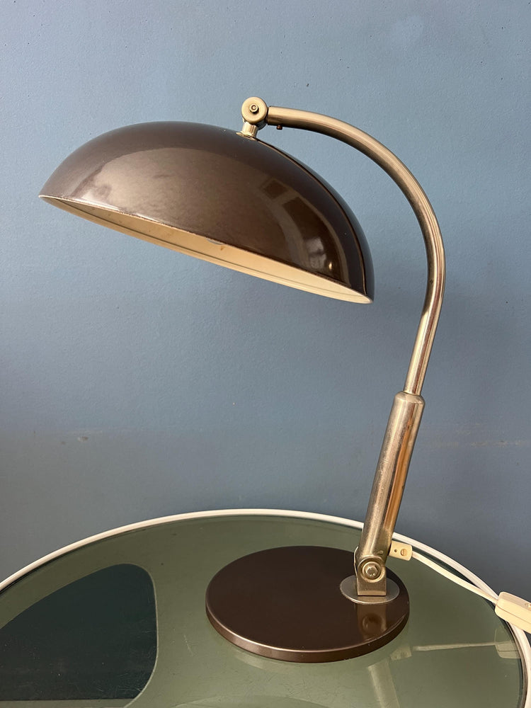 Vintage Black Hala Busquet 144 Desk Lamp by Herman Busquet