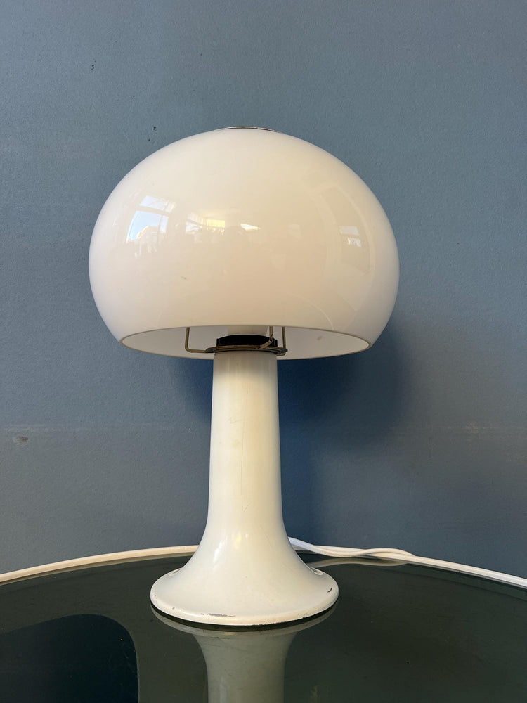 Mid Century Herda Space Age Mushroom Table Lamp