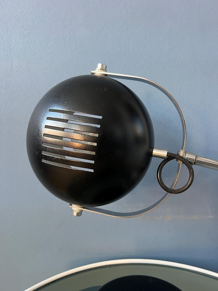 Vintage Brown Herda Space Age Table Lamp