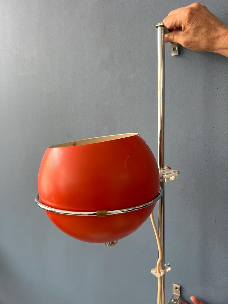 Orange GEPO Eyeball Wall Lamp - Space Age Wall Light