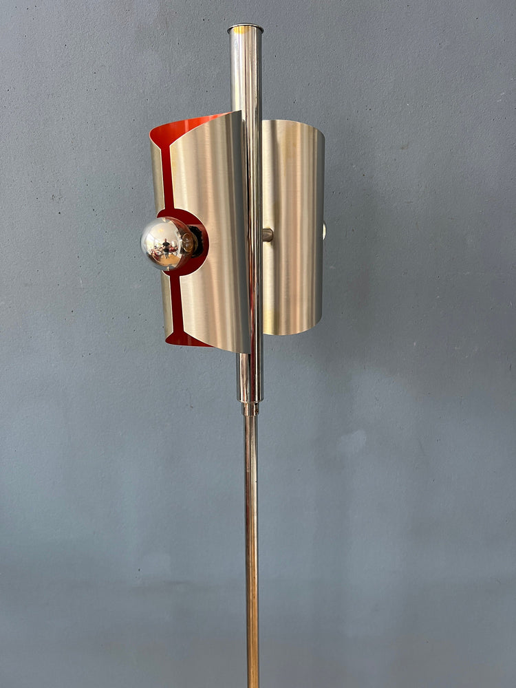 Vintage Space Age Floor Lamp by Polam (not Raak)