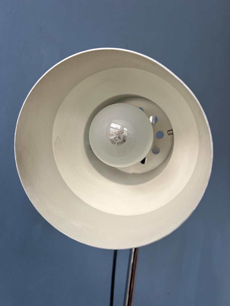 Vintage Silver Dijkstra Space Age Floor Lamp