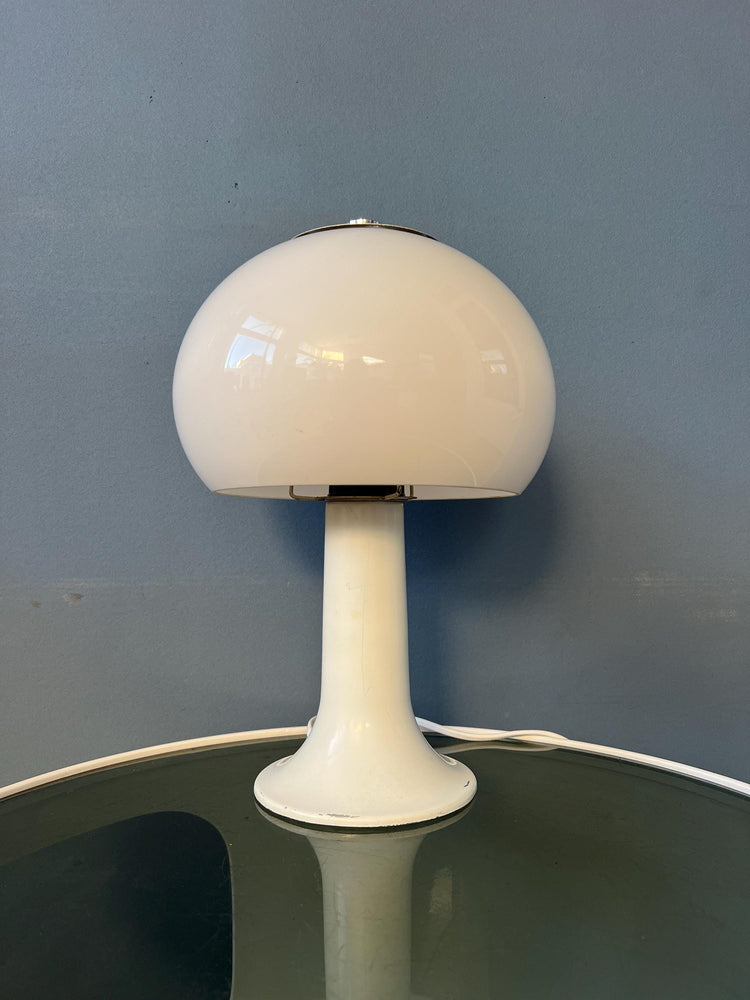 Mid Century Herda Space Age Mushroom Table Lamp