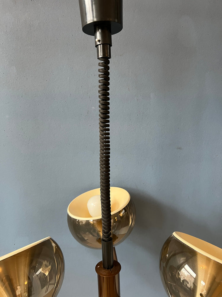 Vintage Dijkstra Space Age Pendant Lamp / Chandelier