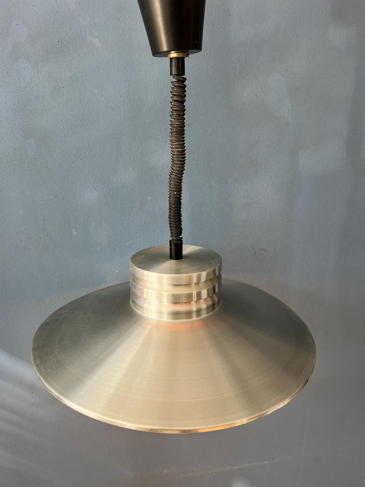 Vintage Aluminium Space Age Pendant Lamp