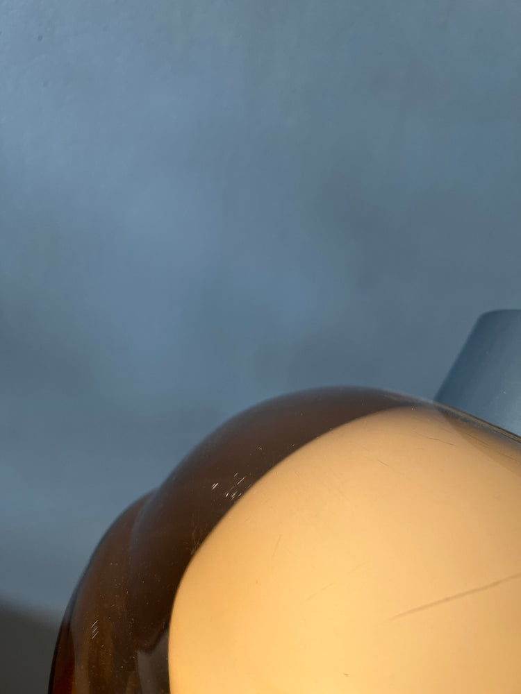 Vintage Herda Space Age Pendant Light / Mid Century 70s Ceiling Lamp