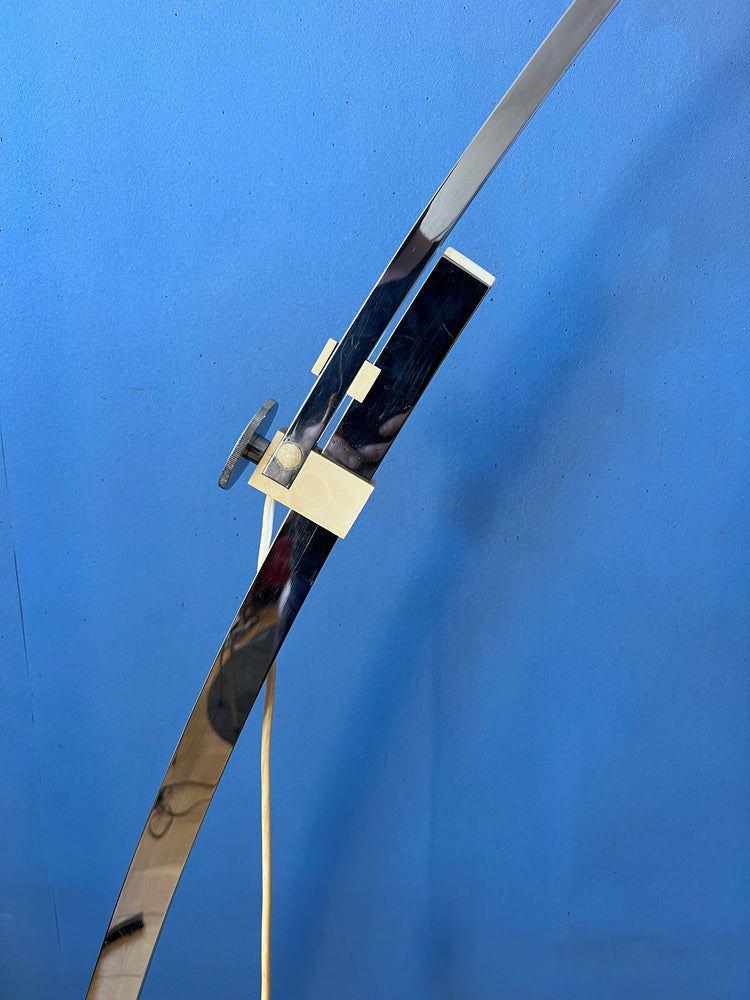 Mid Century Sölken Leuchten Space Age Arc Floor Lamp
