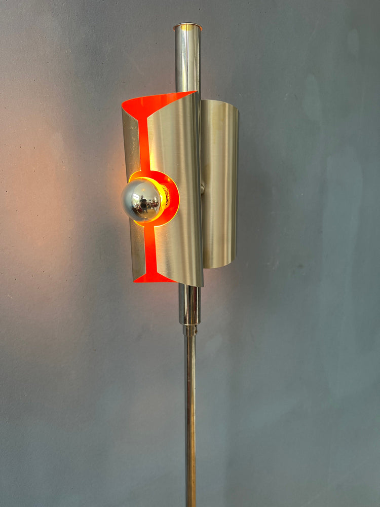 Vintage Space Age Floor Lamp by Polam (not Raak)