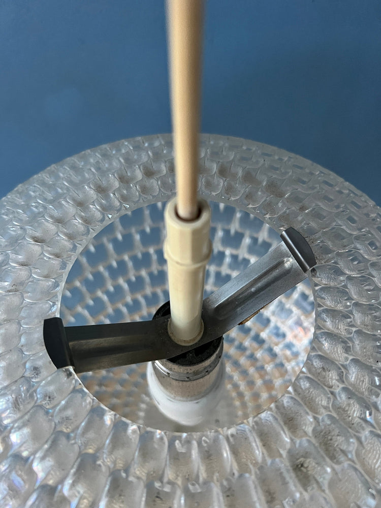 Mid Century Crystal Ball Acrylic Glass Pendant Lamp