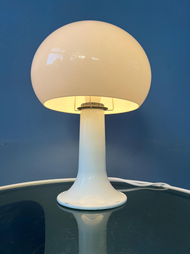 Mid Century Herda Space Age Mushroom Table Lamp