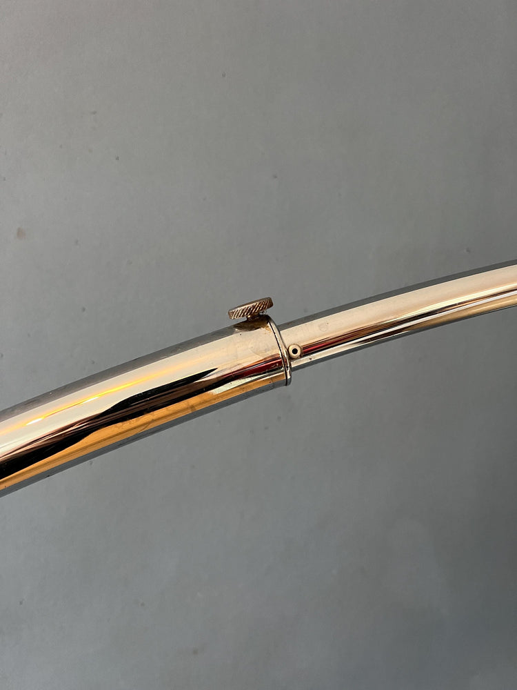 Mid Century Space Age Arc Guzzini Floor Lamp