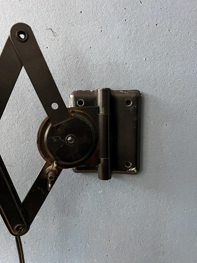 Black Scissor Wall Lamp - Vintage Industrial Wall Light