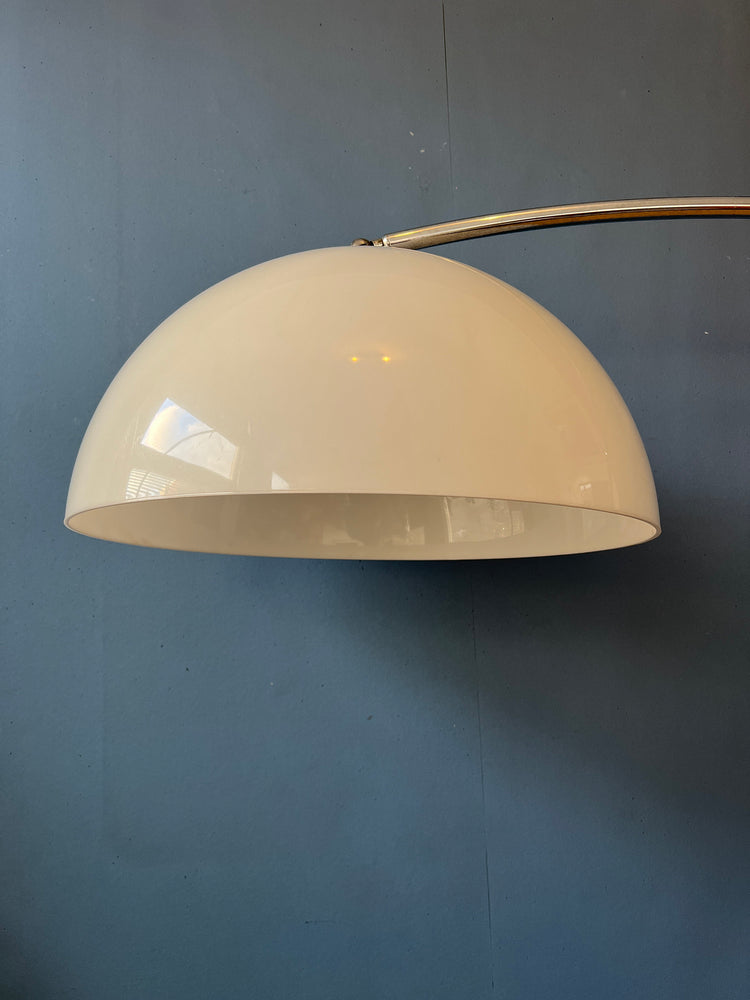 Mid Century Guzzini Space Age Arc Floor Lamp