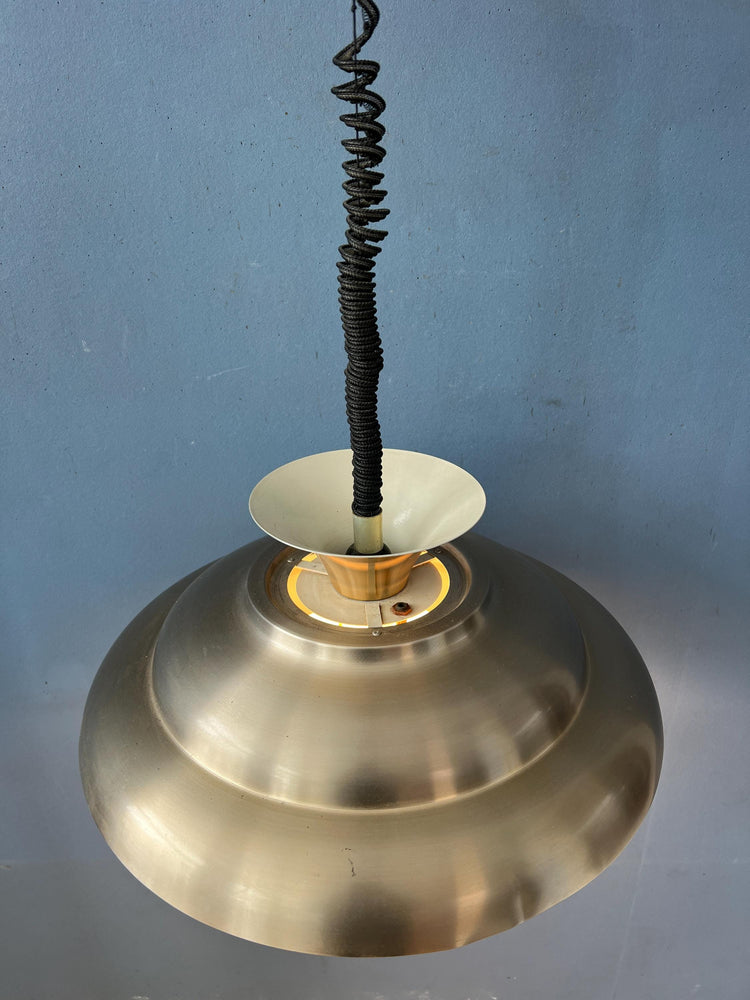 Vintage Mid Century Dijkstra UFO Hanging Lamp
