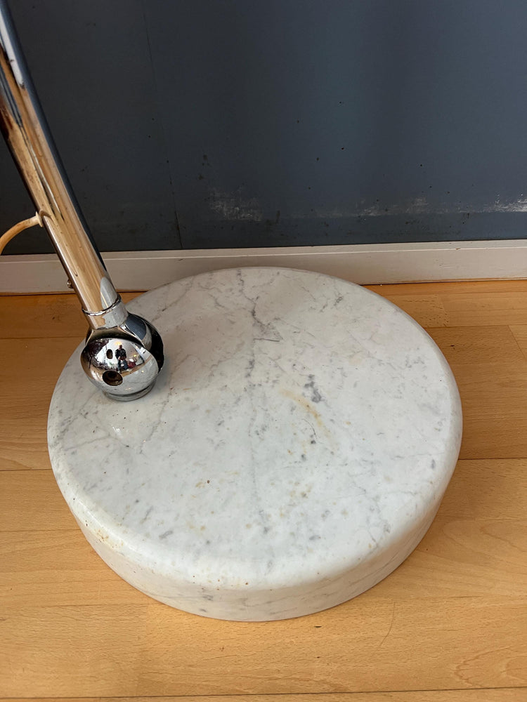 Mid Century Space Age Arc Guzzini Floor Lamp