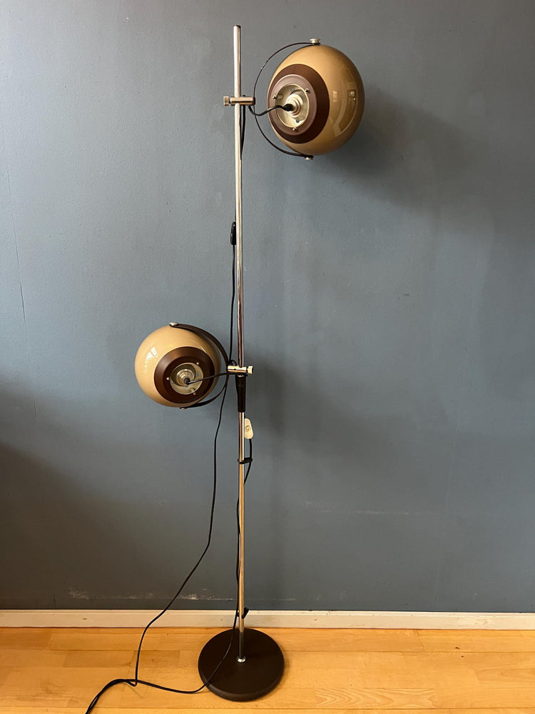 Vintage Mid Century Hala Space Age Mushroom Floor Lamp