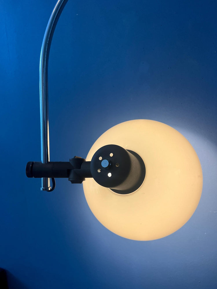Mid Century Space Age Herda Mushroom Arc Wall Lamp