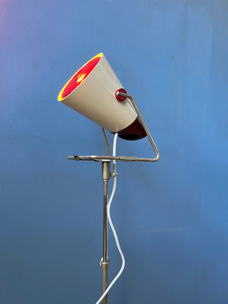 Vintage Philips Infraphil Heat Floor Lamp
