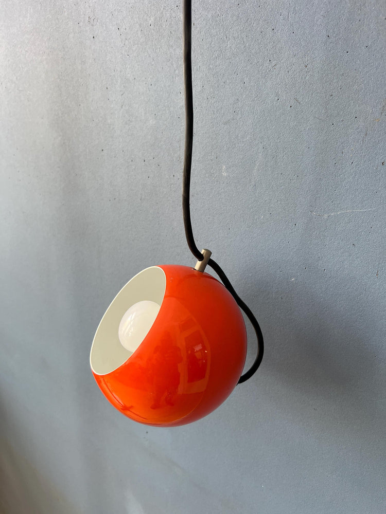 Small Red Adjustable Artimeta Eyeball Pendant Lamp