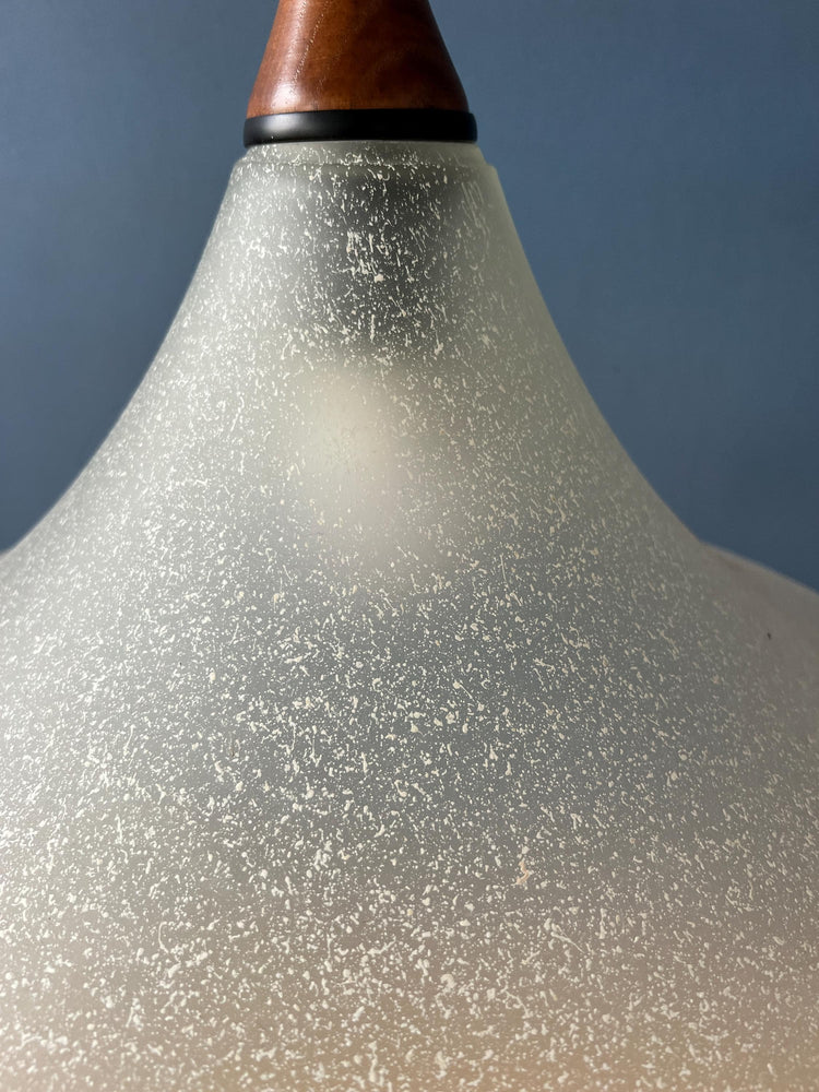 Frosted Glass Witch Hat Pendant Lamp