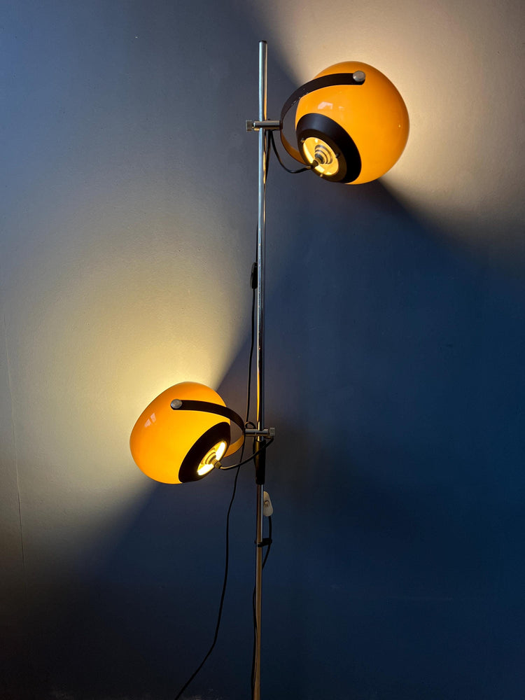Vintage Mid Century Hala Space Age Mushroom Floor Lamp