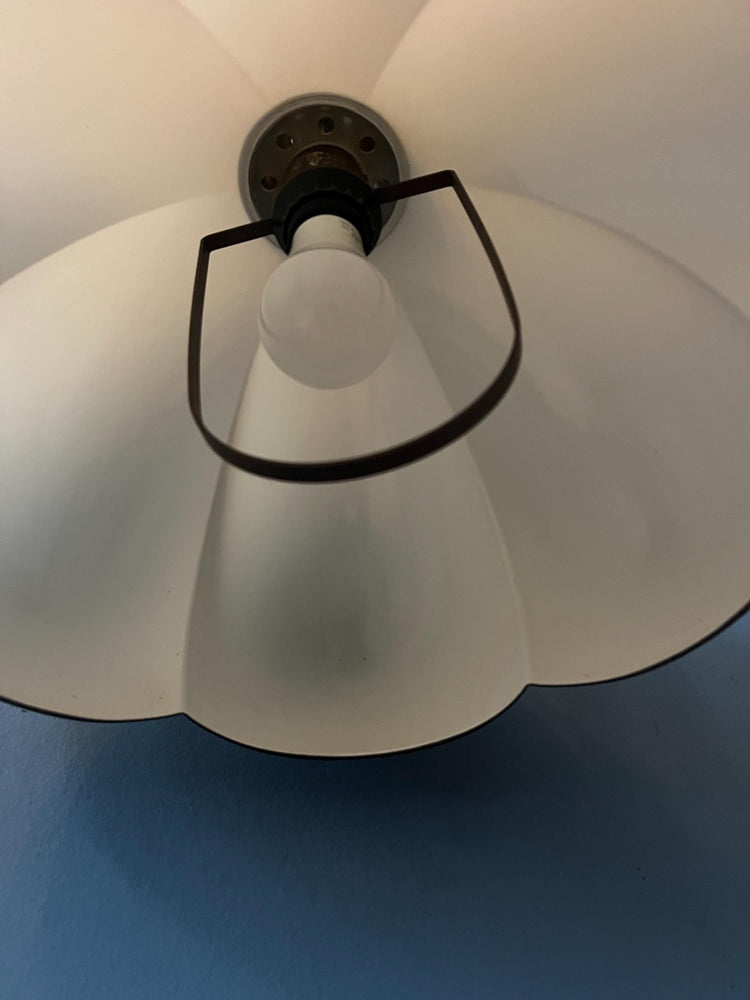 Pexiglass Space Age Flower Pendant Lamp by Herda