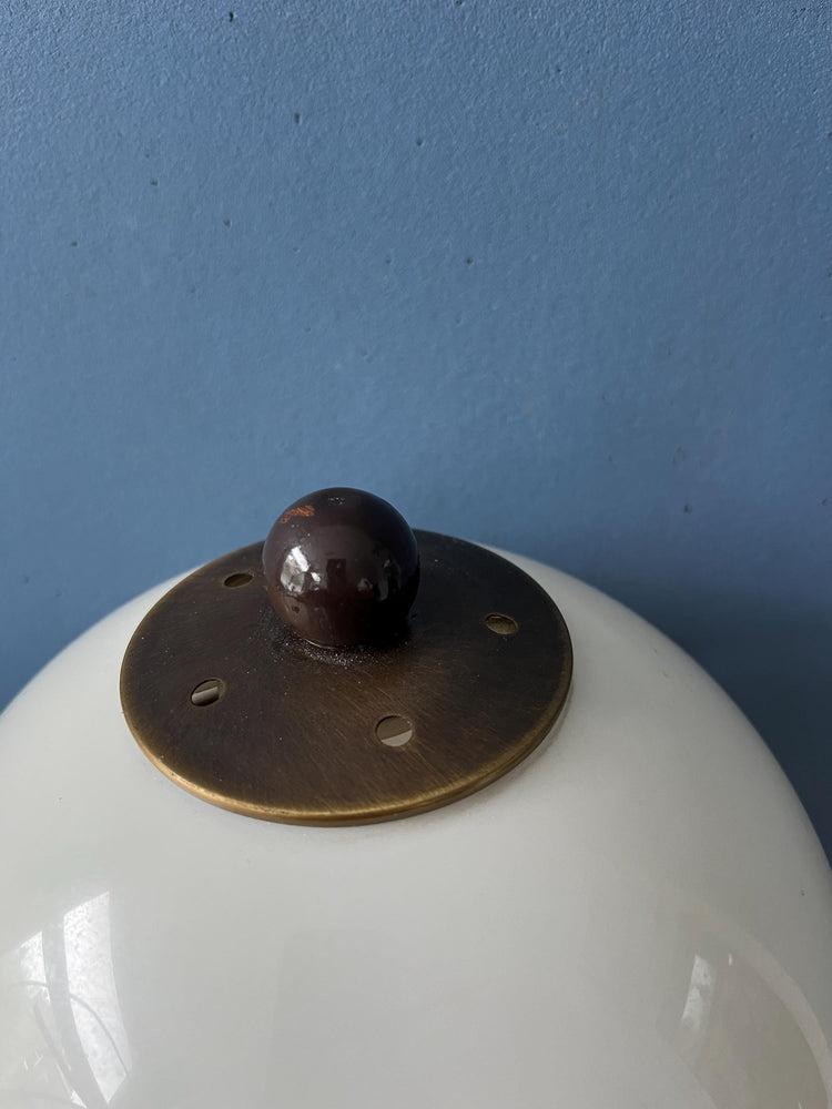 Small Steinhauer Wooden Mushroom Table Lamp