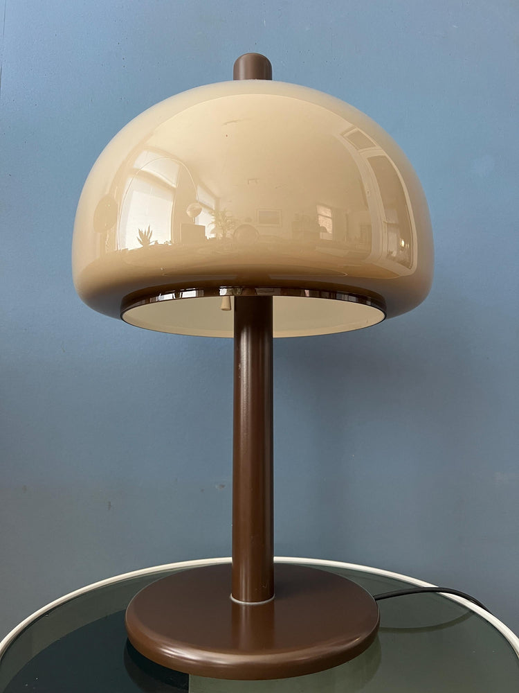 Brown Dijkstra Plexiglass Mushroom Table Lamp