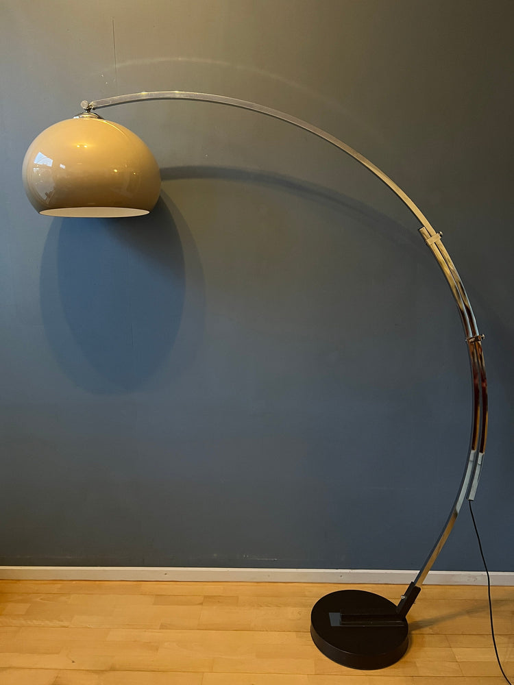Mid Century Goffredo Reggiani Space Age Arc Floor Lamp