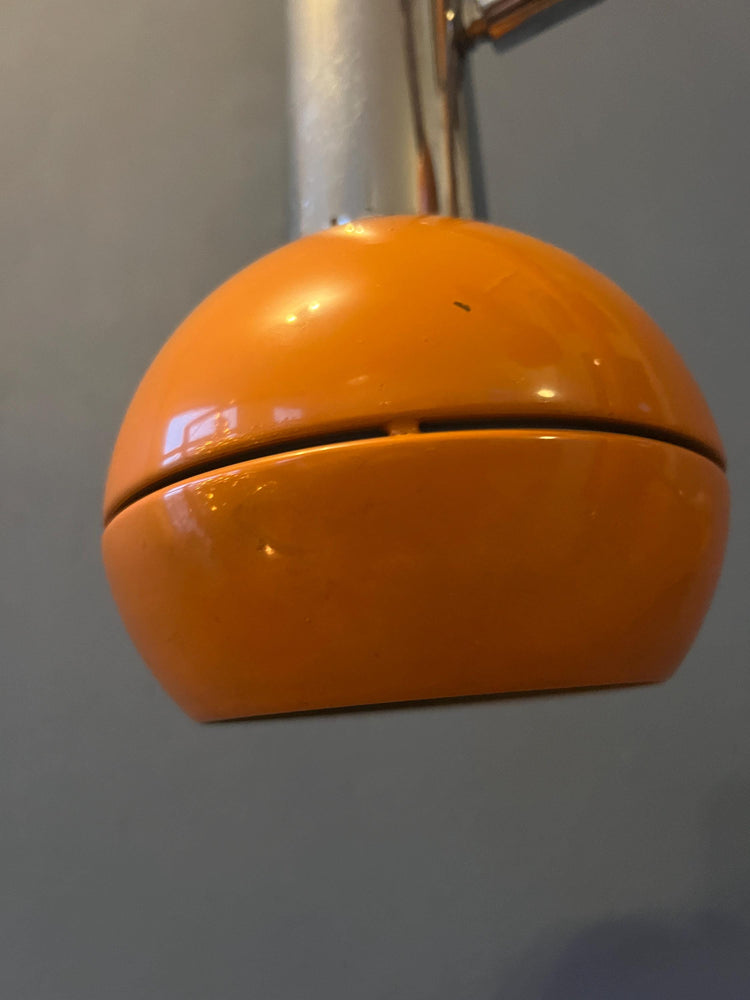 Orange Dijkstra Triple Eyeball Space Age Floor Lamp