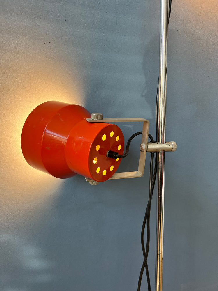 Anvia Orange Mid Century Space Age Floor Lamp