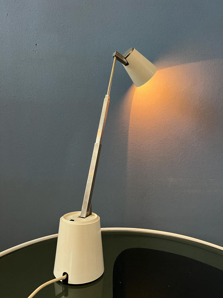Vintage Beige Telescopic Eichhoff Desk lamp