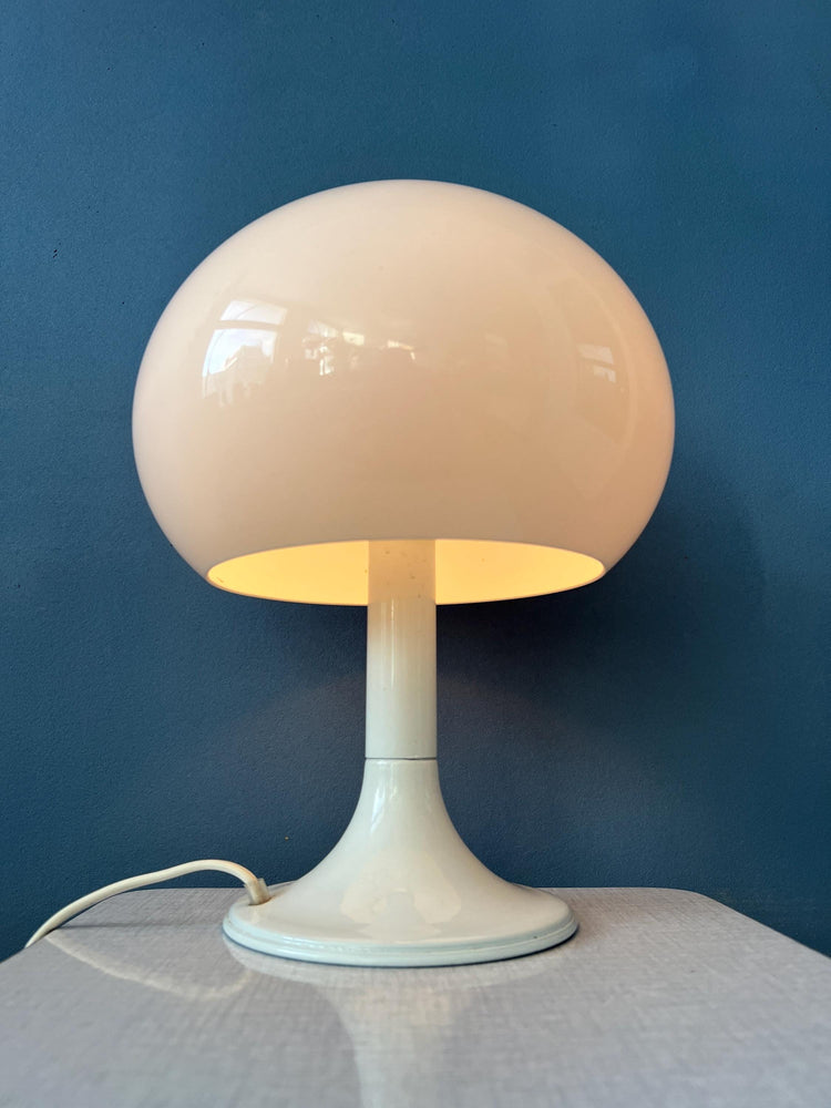 Vintage Mid Century Mushroom Table Lamp by Dijkstra