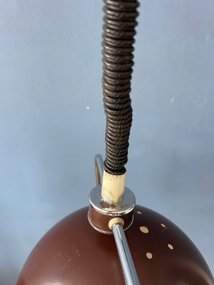 Brown GEPO Mid Century Eyeball Pendant Lamp