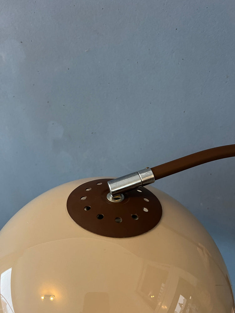Mid Century Dijkstra Space Age Mushroom Arc Wall Lamp