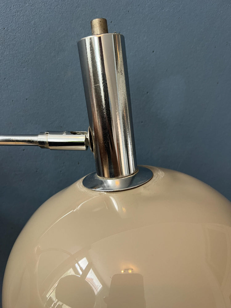 Vintage Dijkstra Space Age Double Arc Mushroom Wall Lamp