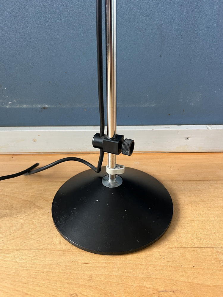 Small Vintage Orange Philips Space Age 'Cube' Floor Lamp