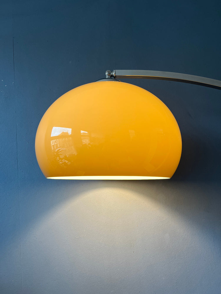 Mid Century Goffredo Reggiani Space Age Arc Floor Lamp